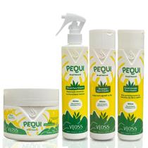 Combo Especial Home Care Pequi Pure Vitamin Vloss 4 Itens