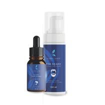 Combo espuma de barbear + óleo barba