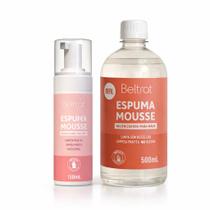 Combo Espuma Mousse Higienizadora Para Mãos + Refil Beltrat Combo Espuma Mousse Higienizadora Para Mãos + Refil Beltrat