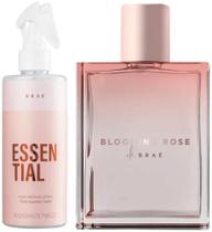 Combo essential + perfume capilar blooming rose braé