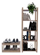 Combo Estante Em Oferta Reforçado De Quarto Simples Suporta Até 15Kg e Sapateiras Design Escadinha Prateleiras Oferta Combo Estante Em Oferta Reforçado De Quarto Simples Suporta Até 15Kg e Sapateiras Design Escadinha Prateleiras Oferta