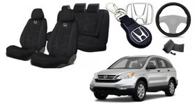 Combo Estofado Personalizado Tecido CRV 95-12 + Volante + Chaveiro Combo Estofado Personalizado Tecido CRV 95-12 + Volante + Chaveiro