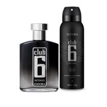 Combo Eudora Club 6 Intenso: Colônia 95ml + Desodorante