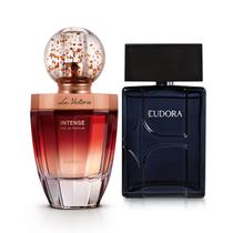 Combo Eudora H Desodorante Colônia 100ml + La Victorie Intense EDP 75ml