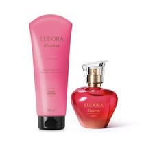 Combo Eudora Kiss Me Lovely: Desodorante Colônia 50ml + Loção Corporal 100ml