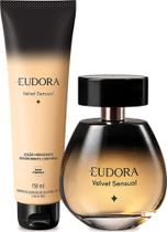 Combo Eudora Velvet Sensual: Desodorante Colônia 100ml + Loção Corporal 150ml