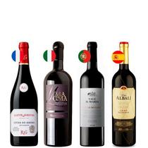 Combo Experiência Mundial de Vinhos Combo Experiência Mundial de Vinhos