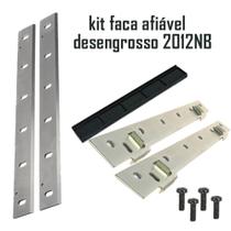 Combo faca afiável + kit instalação plaina desengrosso 2012nb - makita
