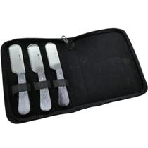Combo Facas Trimming 3 Peças Acabamento Maryam Trading + Estojo Combo Facas Trimming 3 Peças Acabamento Maryam Trading + Estojo