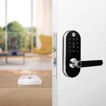 Combo Fechadura Digital Ymc 420w Com Zigbee HUB Connect Prova Dagua