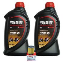 Combo Filtro E Óleo Motor Yamalube 4t 20w50 Lander 250 Fazer