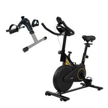 Combo Fitness Completo Bicicleta Spinning 16 Níveis Banco Super Soft e Active Mini Bike Exercicios em Casa Cardio Completo Combo Fitness Completo Bicicleta Spinning 16 Níveis Banco Super Soft e Active Mini Bike Exercicios em Casa Cardio Completo