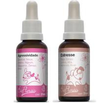 Combo Floral Pet Cachorro Gato Agressividade E Stress BioFlorais