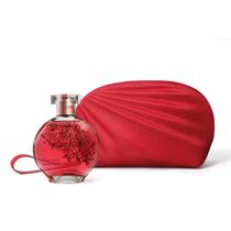 Combo Floratta: Red Blossom Desodorante Colônia 75ml + Nécessaire Vermelha