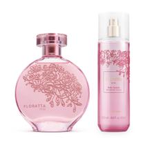 Combo Floratta Rose: Desodorante Colônia 75ml + Body Splash 200ml