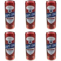 Combo Frisante Grape Cool Tinto 6 Latas 350ml