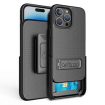 Combo Funda con Funda de Cinturón BELTRON para iPhone 13/14 Pro con Soporte