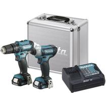 Combo Furadeira e Parafusadeira de Impacto 12V Cxt CLX228SAX - Makita