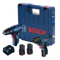 Combo Furadeira Parafusadeira 2 Baterias C/ Maleta GSB120-LI Bosch 8939