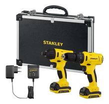 Combo Furadeira Parafusadeira 3/8 Bivolt Schi121s2fk Stanley