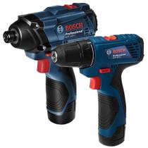 Combo Furadeira Parafusadeira e Chave De Impacto GSR 120-LI + GDR 120-LI 06019G80E3000 Bosch