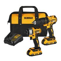 Combo Furadeira Parafusadeira Imp 20v DCK276D2 Atomic Dewalt Combo Furadeira Parafusadeira Imp 20v DCK276D2 Atomic Dewalt