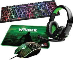 Combo Gamer 4 em 1 USB CGWN41 ELG
