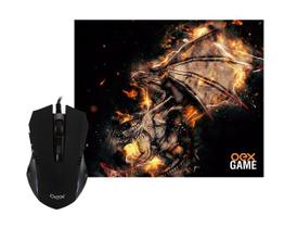Combo Gamer Arena - Mouse Gamer 2.400 Dpi + Mousepad 290X230Mm - Oex