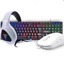Combo Gamer Clanm Teclado RGB Mouse 7.200DPI Headset Gamer Combo Gamer Clanm Teclado RGB Mouse 7.200DPI Headset Gamer