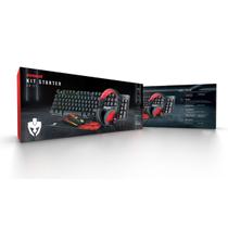 Combo Gamer Kit Starter EG-51 Led Com Mouse Teclado Headset Mousepad - Evolut