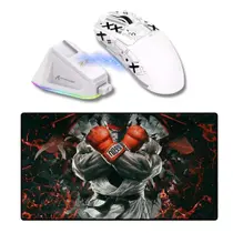 Combo Gamer Mouse Attack Shark X11 + Mousepad Guerreiro Combo Gamer Mouse Attack Shark X11 + Mousepad Guerreiro