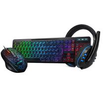 Combo Gamer Teclado E Mouse Led Fone De Ouvido Headset Com Fio Combo Gamer Teclado E Mouse Led Fone De Ouvido Headset Com Fio
