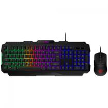 Combo Gamer Teclado e Mouse MSI GK100, RGB, USB, Preto Combo Gamer Teclado e Mouse MSI GK100, RGB, USB, Preto