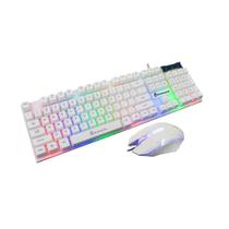 Combo Gamer Teclado + Mouse Led Shipadoo MASTERD280 Conexão USB Pc Jogos