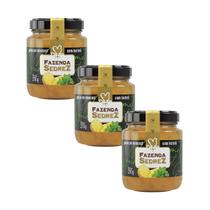 Combo Geleia de Abacaxi Com Hortelã 270g Fazenda Sedrez - 3 unid Combo Geleia de Abacaxi Com Hortelã 270g Fazenda Sedrez - 3 unid