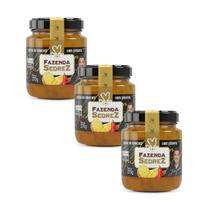 Combo Geleia de Abacaxi Com Pimenta 270g Fazenda Sedrez - 3 unid. Combo Geleia de Abacaxi Com Pimenta 270g Fazenda Sedrez - 3 unid.