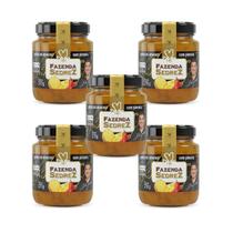Combo Geleia de Abacaxi Com Pimenta 270g Fazenda Sedrez - 5 unid Combo Geleia de Abacaxi Com Pimenta 270g Fazenda Sedrez - 5 unid