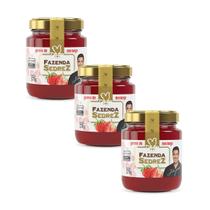 Combo Geleia de Morango 270g Fazenda Sedrez - 3 unid Combo Geleia de Morango 270g Fazenda Sedrez - 3 unid