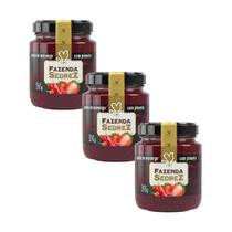 Combo Geleia de Morango Com Pimenta 270g Fazenda Sedrez - 3 unid