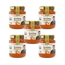 Combo Geleia de Pêssego 270g Fazenda Sedrez - 5 unid Combo Geleia de Pêssego 270g Fazenda Sedrez - 5 unid