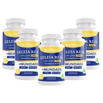 Combo Geleia Rela Liofilizada BeeWays 150mg com 60 caps - 5 unidades