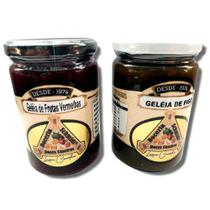 Combo Geleias Caseiras Schmitd - Geleia de Figo e Frutas Vermelhas Combo Geleias Caseiras Schmitd - Geleia de Figo e Frutas Vermelhas