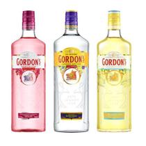 Combo Gin Gordon'S 750Ml + Gordon'S Pink 700Ml + Gordon'S Sicilian Lemon 700Ml