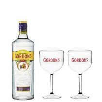 Combo Gin Gordons 750ml + Taça Acrílico