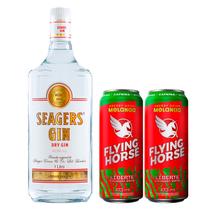 Combo Gin Seagers + Flying Horse Melancia