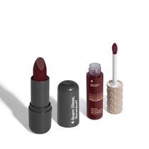 Combo Gloss Labial Vermelho + Batom Vermelho 3,8g 9,5ml