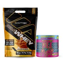 Combo Gold Whey 900g + Dila Pump 318g - Adaptogen Science