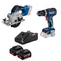 Combo GSB 18V-90 C -GKS 18V-51 + carregador e bat Bosch Combo GSB 18V-90 C -GKS 18V-51 + carregador e bat Bosch