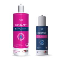 Combo Hidrapet Creme Hidratante Pós Banho 100g e Hidrapet Xampu Hidratante 200ml