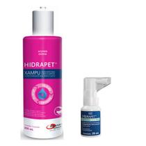 Combo Hidrapet Xampu Hidratante 200ml e Spray Hidrapet Skin On 20ml - AGENER